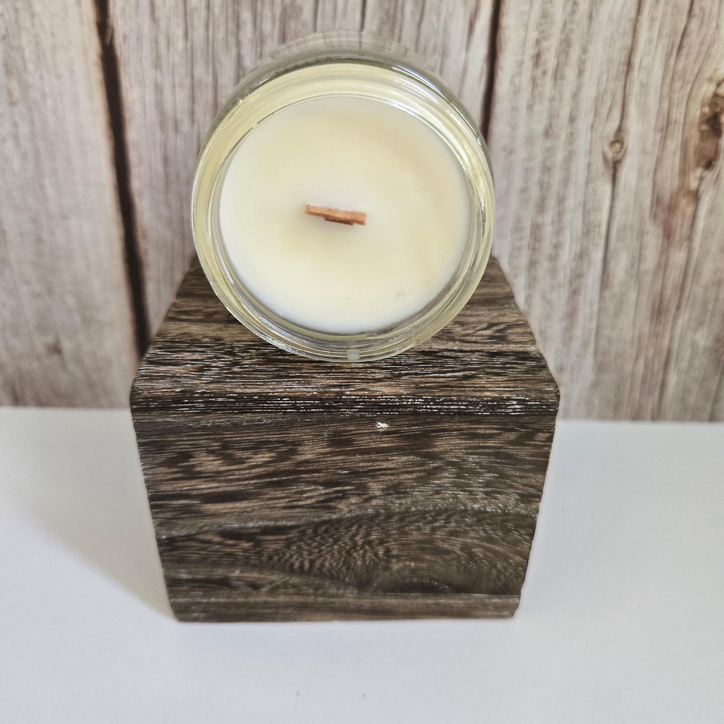 Christmas Tree Farm Soy Wax Crackling Wooden Wick Candle Birthday Gift Christmas Gift Holiday Gift Best Friend  Mother's Day Father's Day