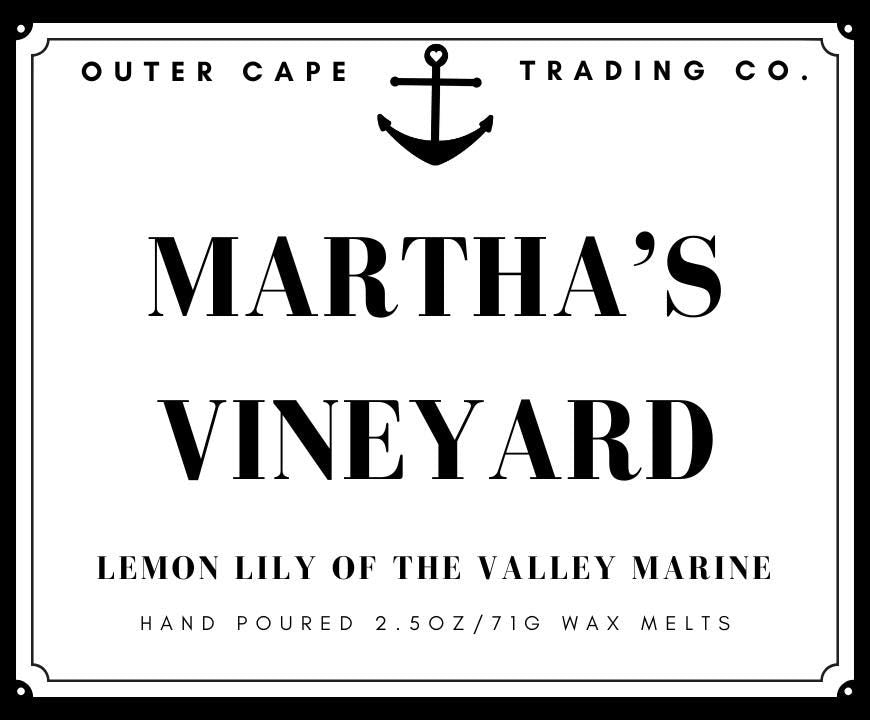 Martha's Vineyard Soy Wax Melts Lemon Lily of The Valley