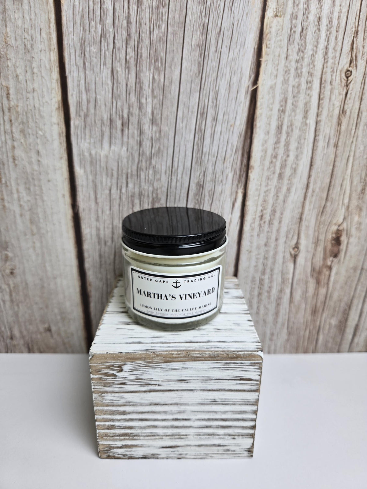 Martha's Vineyard Soy Wax Wooden Wick Candle