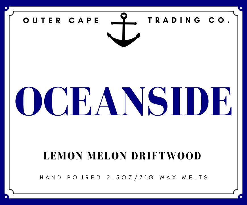 Oceanside Soy Wax Melts Lemon Melon Driftwood