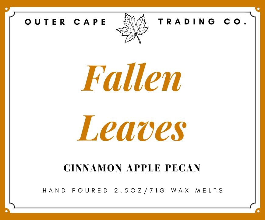 Fallen Leaves Soy Wax Melts Apple Cinnamon Pecan