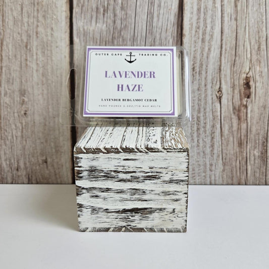 Lavender Haze Soy Wax Melts, Lavender Bergamot Cedar Scent, 2.5oz