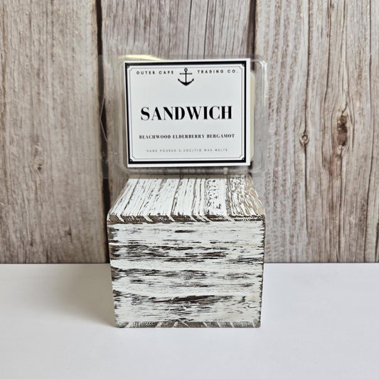 Sandwich Soy Wax Melts, 2.5oz Wax Tarts Beachwood Elderberry Bergamot