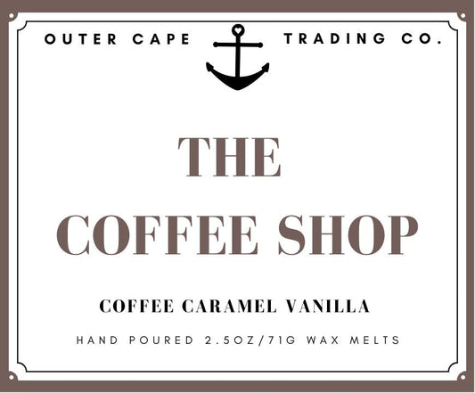 The Coffee Shop Soy Wax Melts, 2.5oz Wax Tarts Coffee Caramel Vanilla