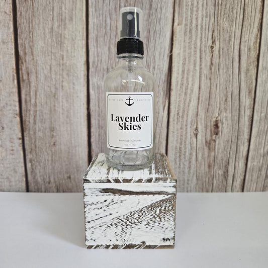 Lavender Skies Room and Linen Spray: Natural Odor Eliminator, Light Fragrance