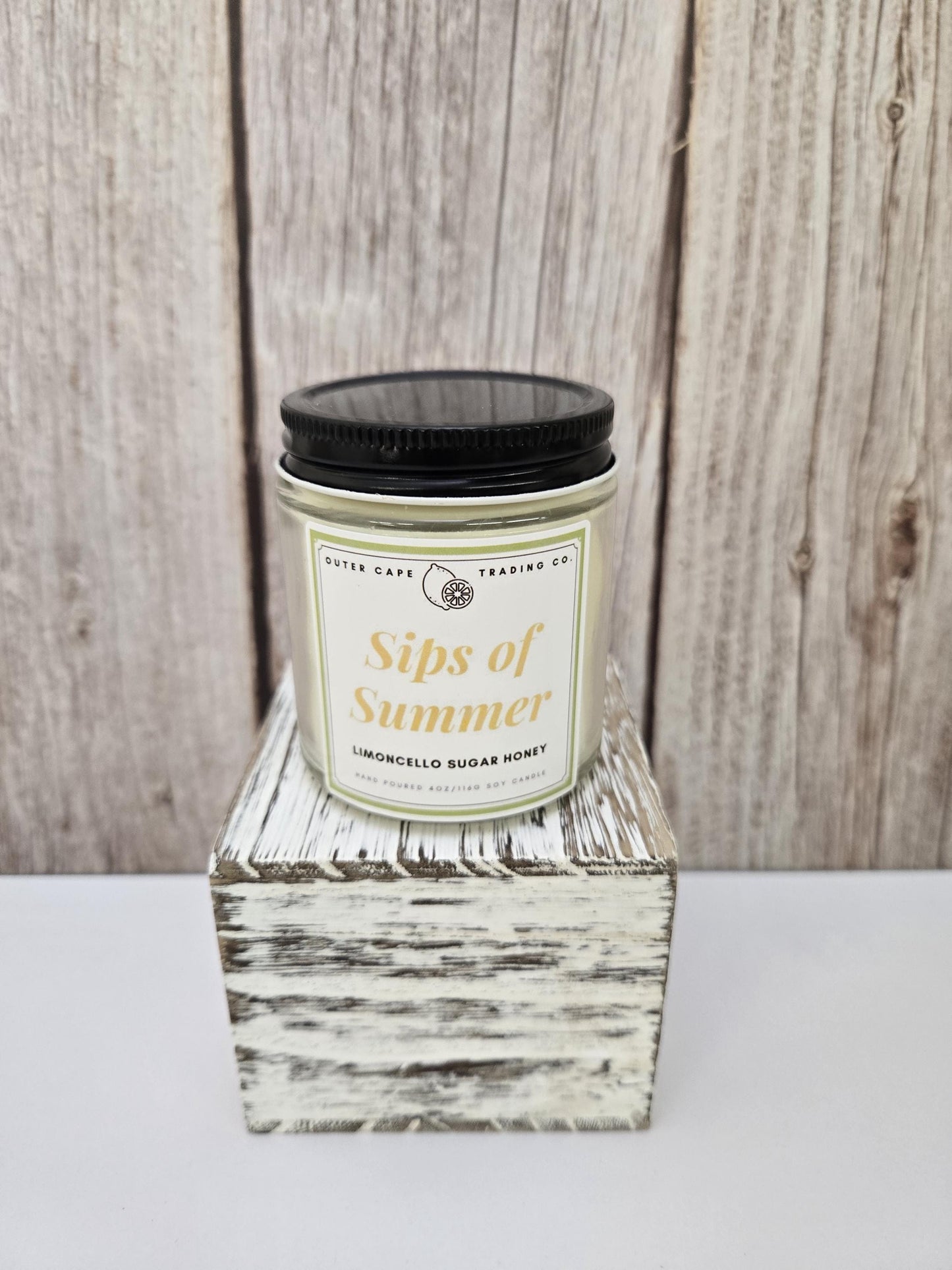 Sips of Summer: Limoncello Soy Wax Candle