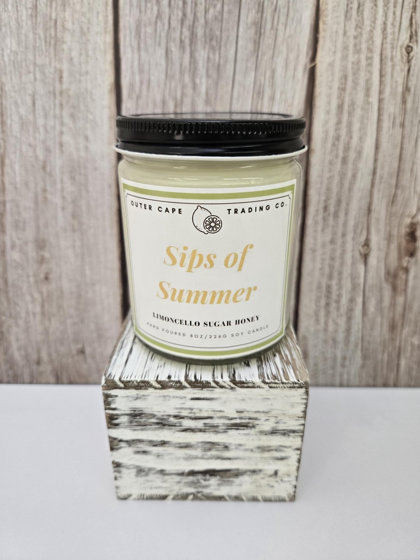 Sips of Summer: Limoncello Soy Wax Candle